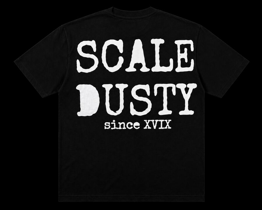 Scale Dusty tee, back print